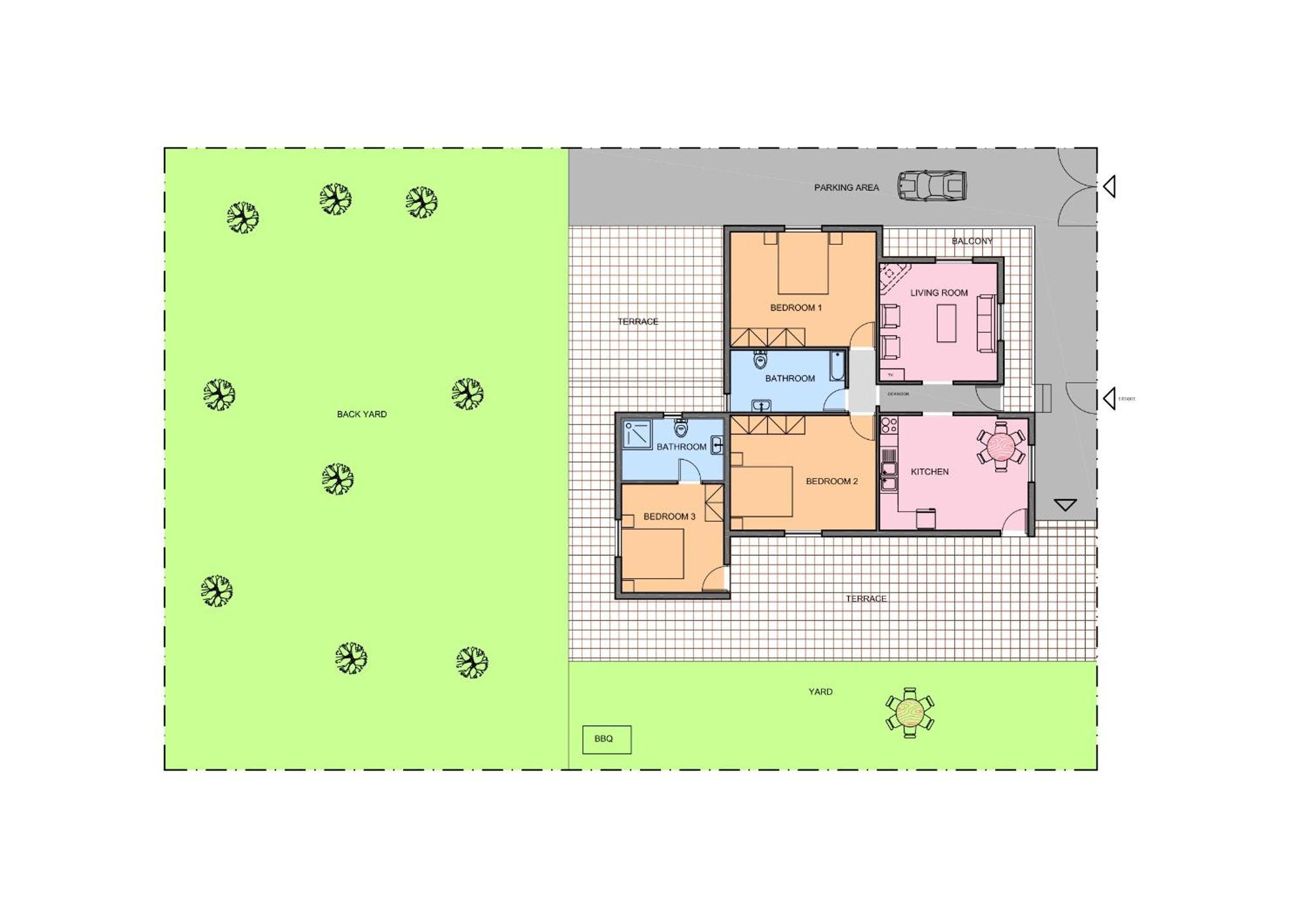 Olympus Beach Aigani Family House Екстер'єр фото